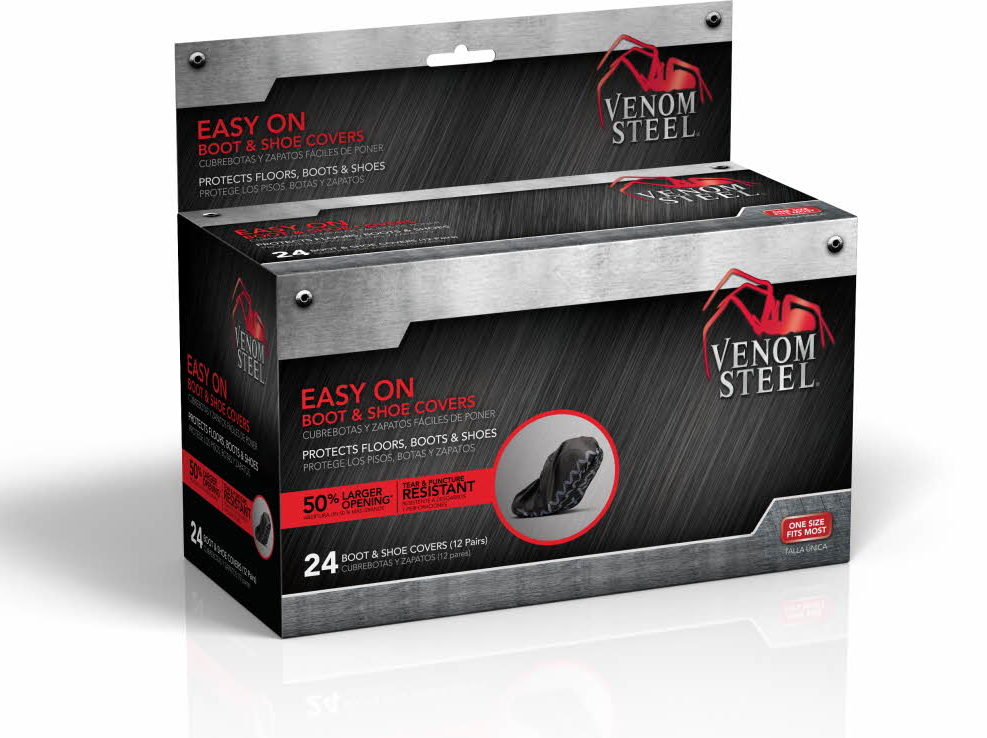 SHOE COVERS Venom Steel